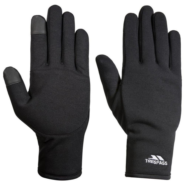 Trespass Unisex volwassenen poliner power stretchhandschoen UTTP4882_black large