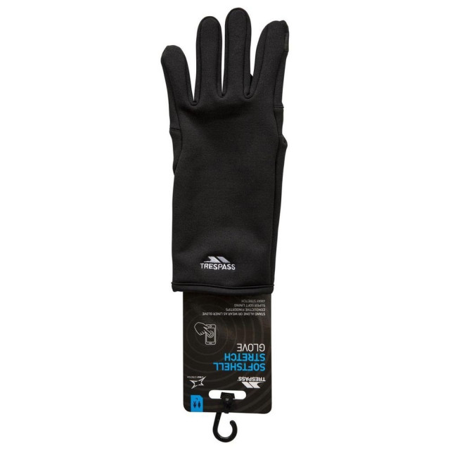 Trespass Unisex volwassenen poliner power stretchhandschoen UTTP4882_black large