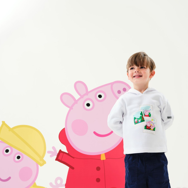 Peppa Pig Kinder/kinderfoto hoodie UTRG5918_white large