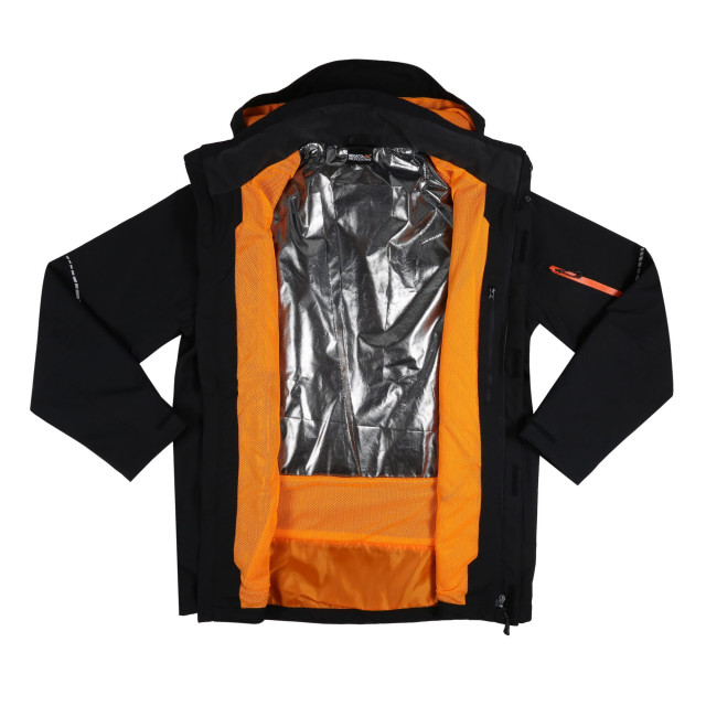 Regatta Heren x-pro exosphere ii softshell jas UTRG5686_blackmagmaorange large