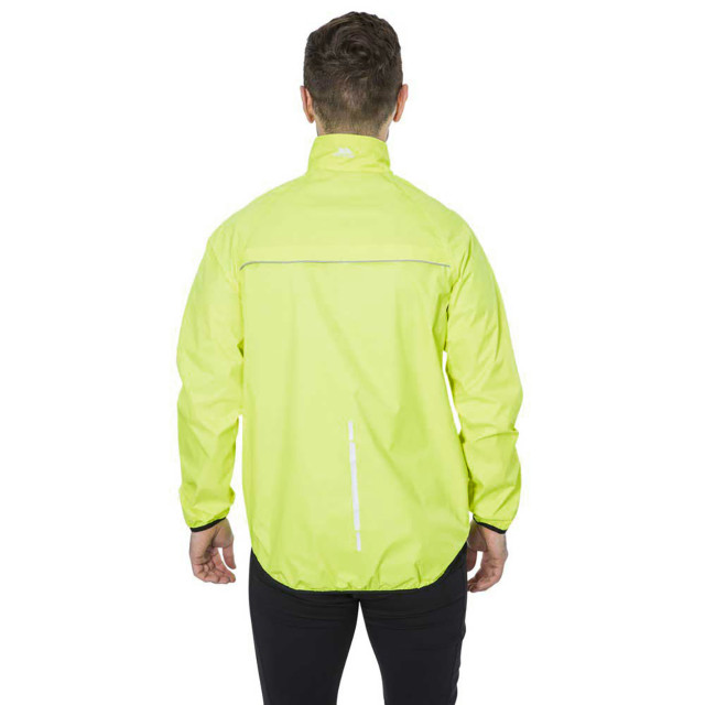 Trespass Heren retract hi-vis opbergbare waterdichte jas. UTTP4736_hivisibilityyellow large