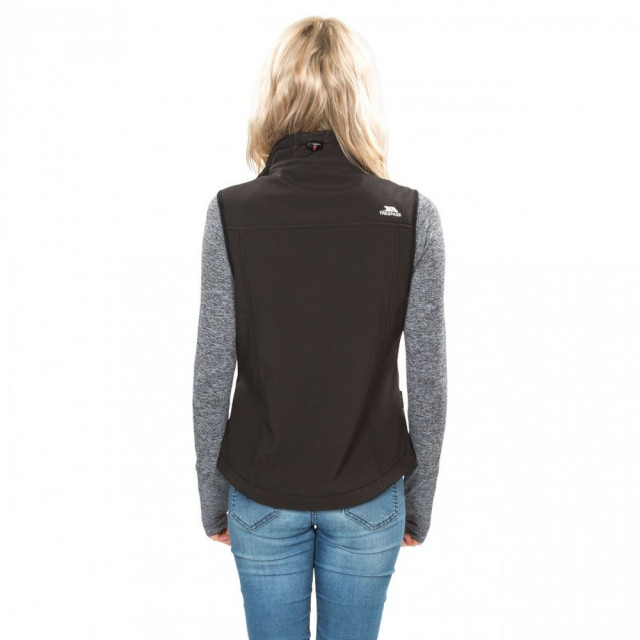 Trespass Dames norma softshell mouwloze bodywarmer UTTP3633_black large