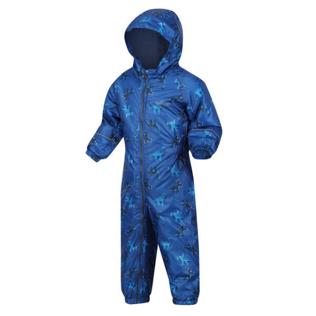 Regatta Kinderen/kinderen splat ii dinosaurus waterdicht plaspak UTRG8218_nauticalblue large