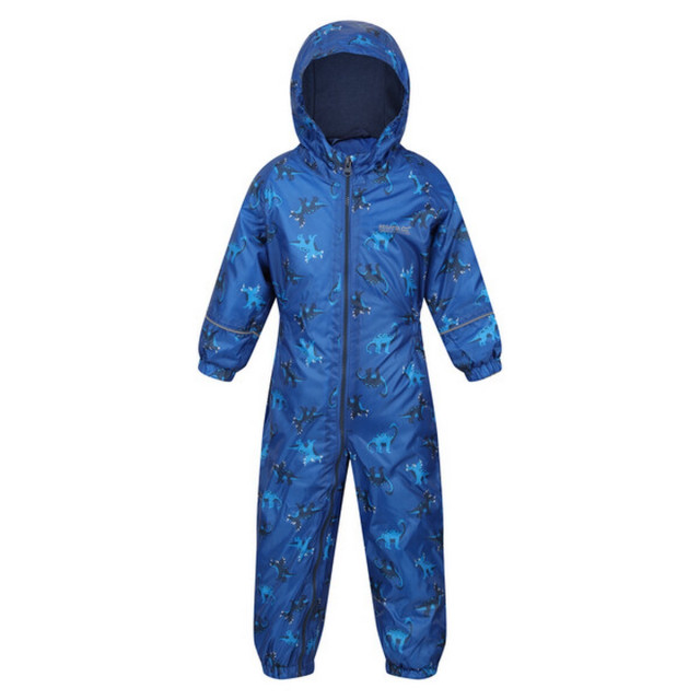 Regatta Kinderen/kinderen splat ii dinosaurus waterdicht plaspak UTRG8218_nauticalblue large