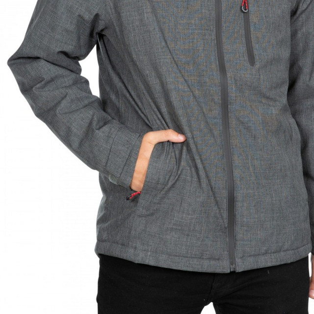 Trespass Heren fyfinn gewatteerde waterdichte jas UTTP4913_darkgrey large