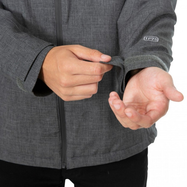 Trespass Heren fyfinn gewatteerde waterdichte jas UTTP4913_darkgrey large