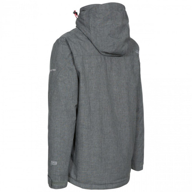 Trespass Heren fyfinn gewatteerde waterdichte jas UTTP4913_darkgrey large