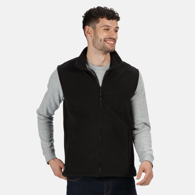 Regatta Unisex haber ii anti-pluis fleece bodywarmer (250 gsm) UTRG1445_black large