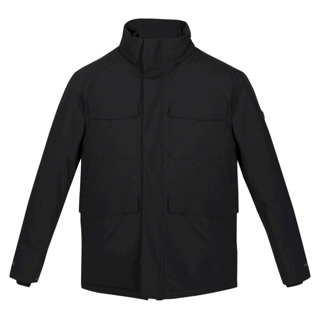 Regatta Heren edin waterdichte jas UTRG8197_black large Regatta Heren edin waterdichte jas UTRG8197_black large