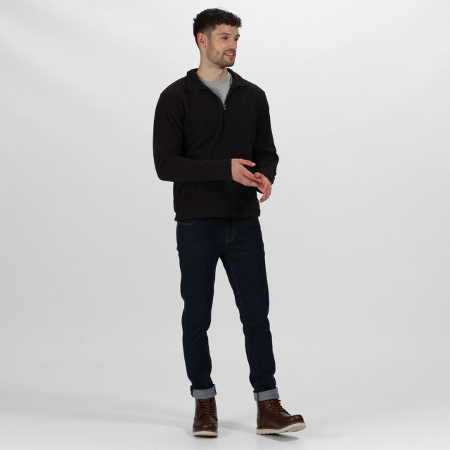 Regatta Geweldige outdoors unisex thor overhead half zip anti-pluis fleece sweater (170 gsm) UTRG1842_black large Regatta Geweldige outdoors unisex thor overhead half zip anti-pluis fleece sweater (170 gsm) UTRG1842_black large