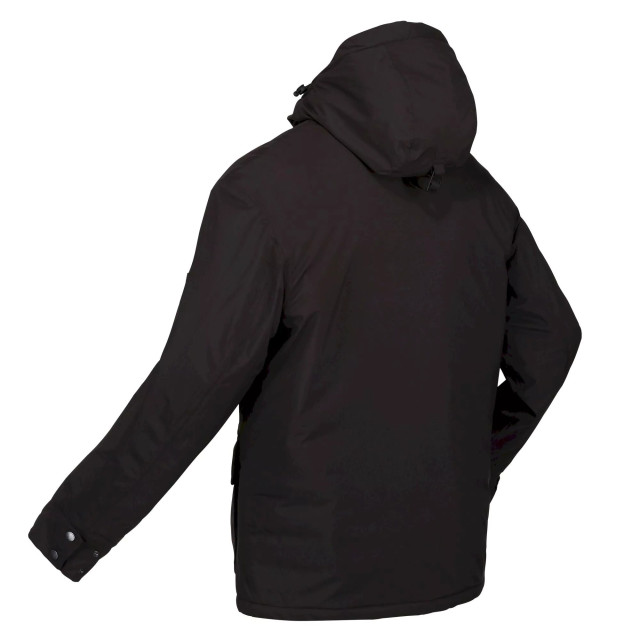 Regatta Heren raylan waterdichte jas UTRG8446_black large Regatta Heren raylan waterdichte jas UTRG8446_black large