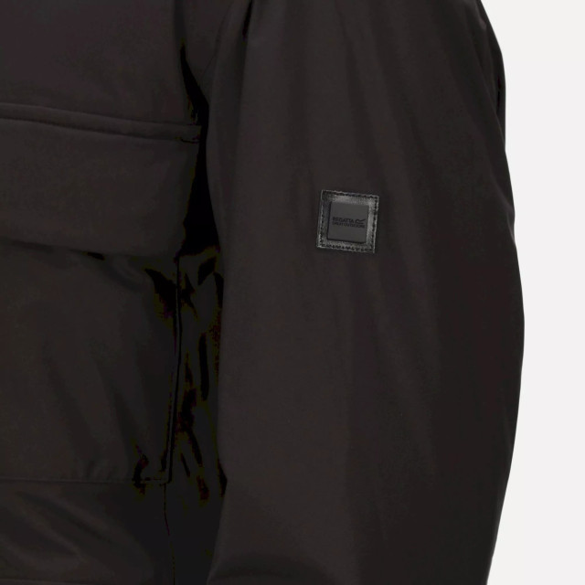 Regatta Heren raylan waterdichte jas UTRG8446_black large Regatta Heren raylan waterdichte jas UTRG8446_black large