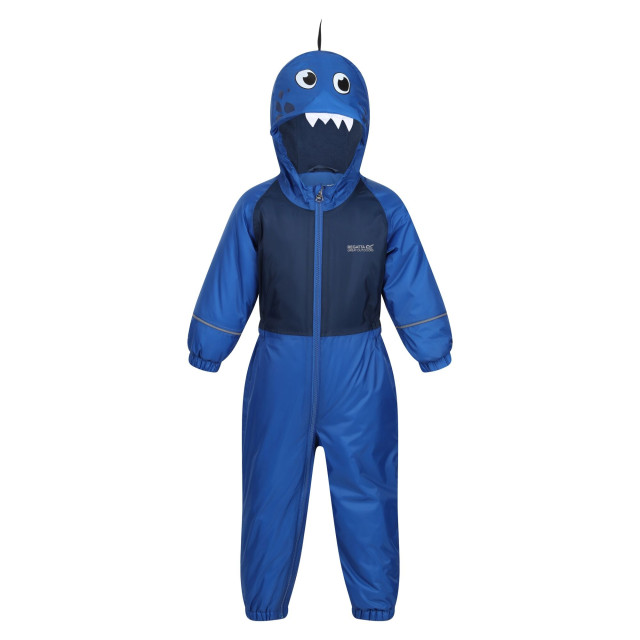 Regatta Kinderen/kinderen modderspel iii regenpak met kap UTRG3633_nauticalblue large