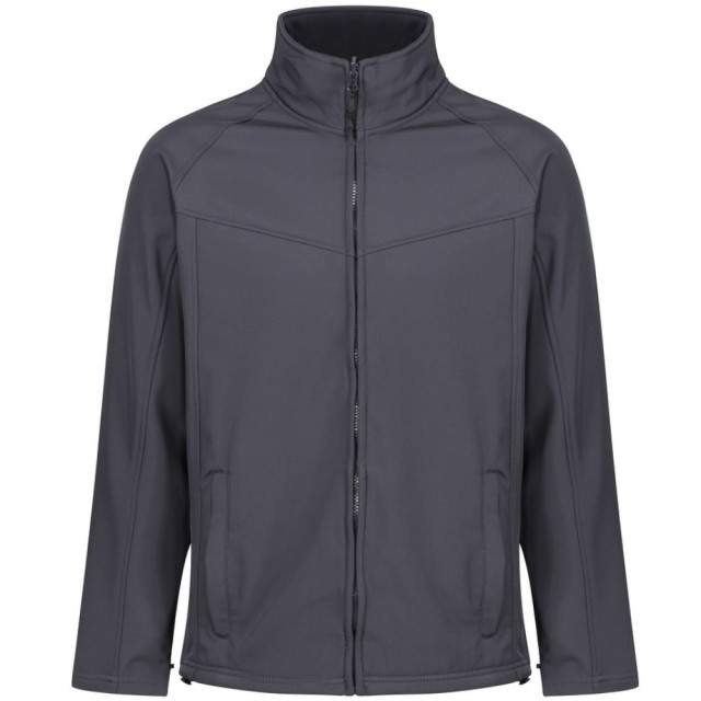 Regatta Heren uproar softshell windbestendige fleece vest UTRG1480_sealgrey large Regatta Heren uproar softshell windbestendige fleece vest UTRG1480_sealgrey large