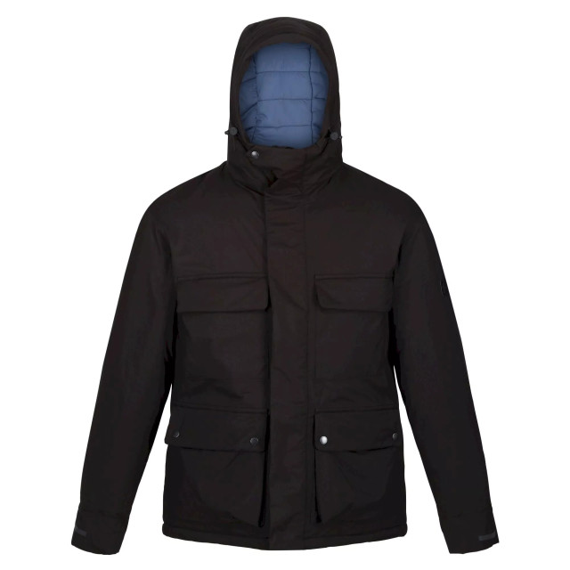 Regatta Heren raylan waterdichte jas UTRG8446_black large Regatta Heren raylan waterdichte jas UTRG8446_black large