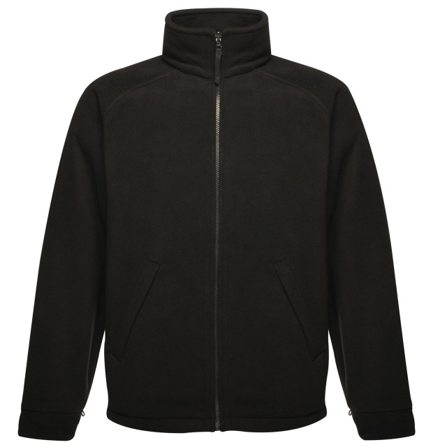 Regatta Grote buiten unisex sigma symmetrie zwaargewicht anti-pill fleece zip up jacket (380 gsm) UTRG1843_black large
