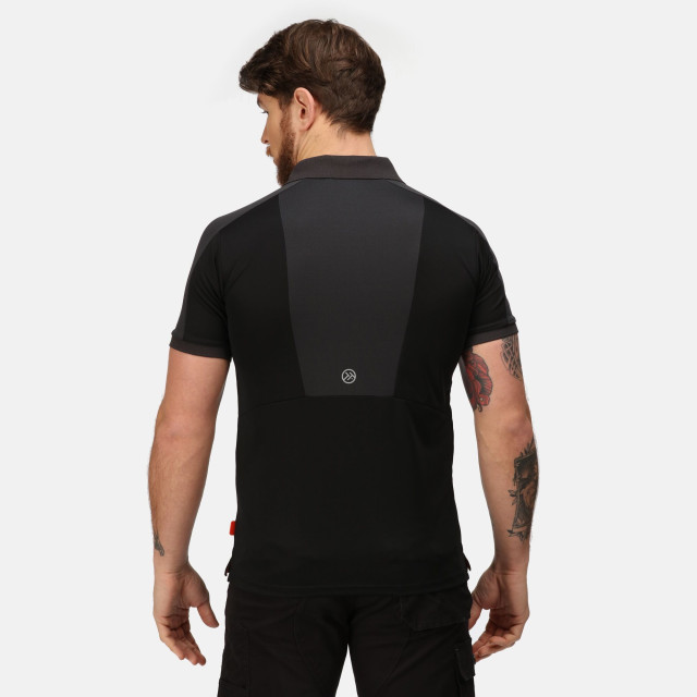 Regatta Heren offensief polo shirt UTRG3572_black large