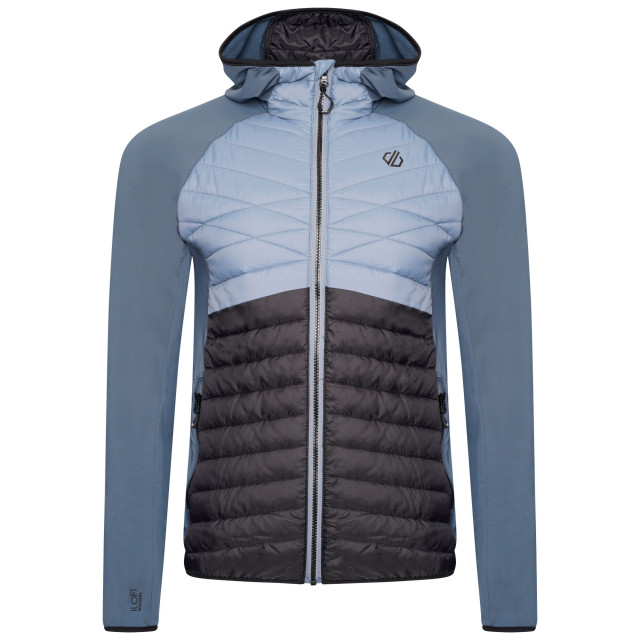 Dare2b Heren mountaineer wol hybride jas UTRG7096_greymirageblack large