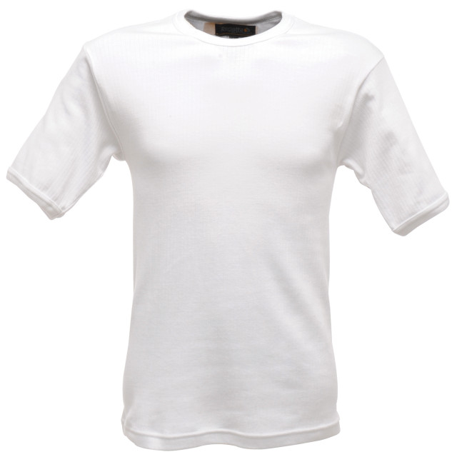 Regatta Heren thermo underwear korte mouwen t-shirt UTRG1427_white large