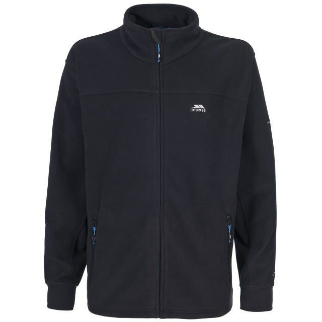 Trespass Heren bernal full zip fleece vest UTTP254_black large
