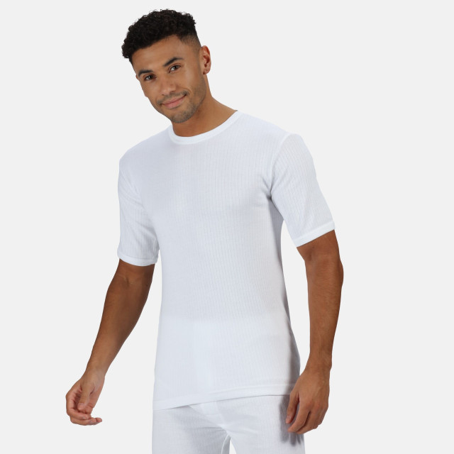 Regatta Heren thermo underwear korte mouwen t-shirt UTRG1427_white large