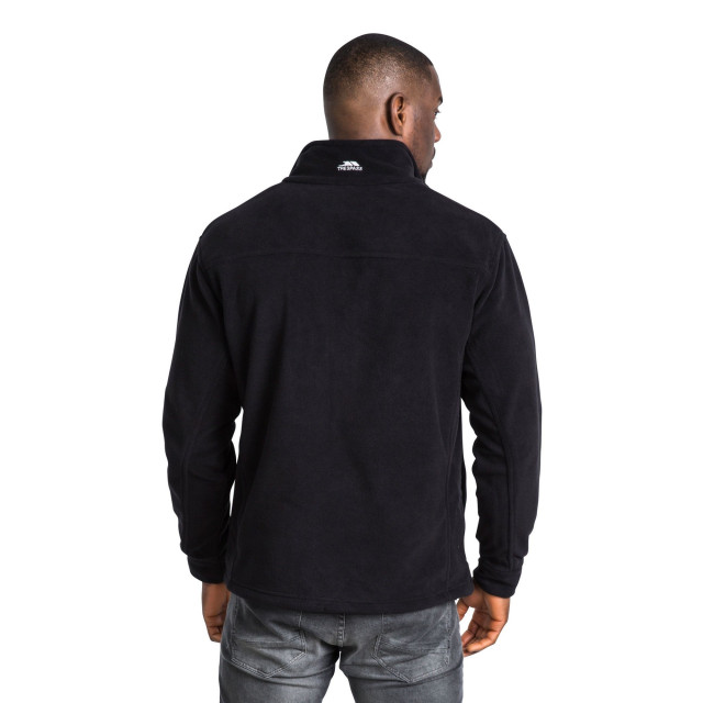 Trespass Heren bernal full zip fleece vest UTTP254_black large