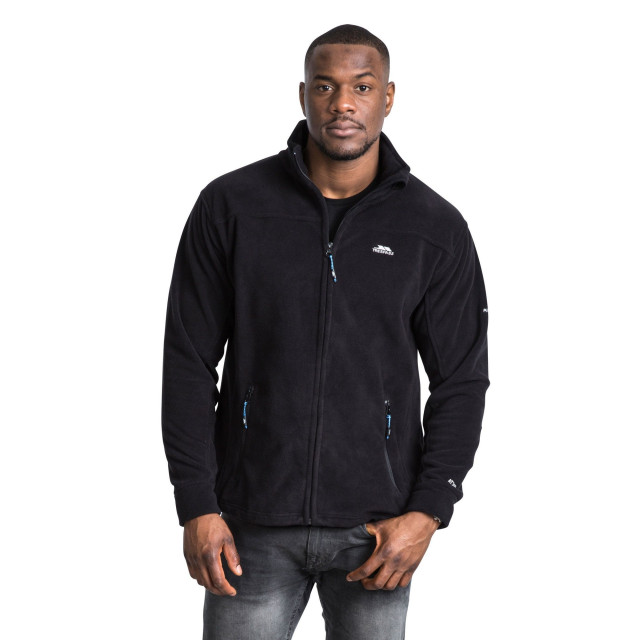 Trespass Heren bernal full zip fleece vest UTTP254_black large