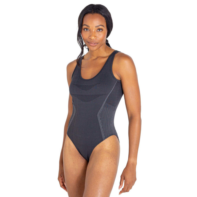 Dare2b Dames don´t sweat it gerecycleerd eendelig zwempak UTRG6924_black large