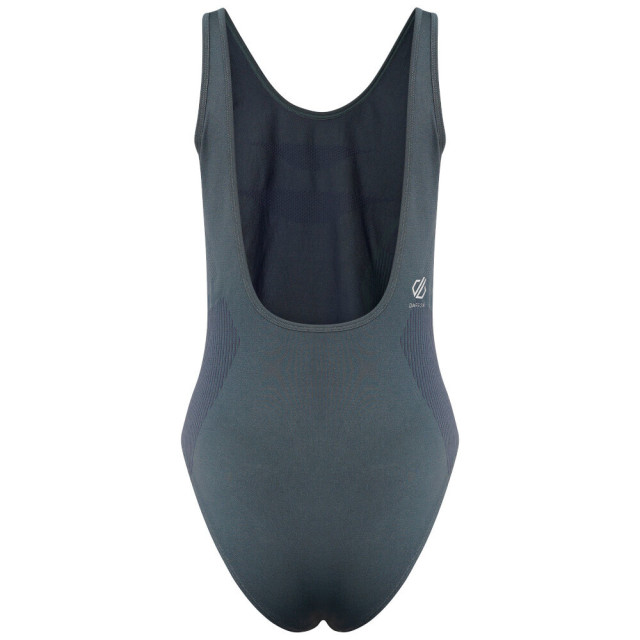 Dare2b Dames don´t sweat it gerecycleerd eendelig zwempak UTRG6924_oriongrey large