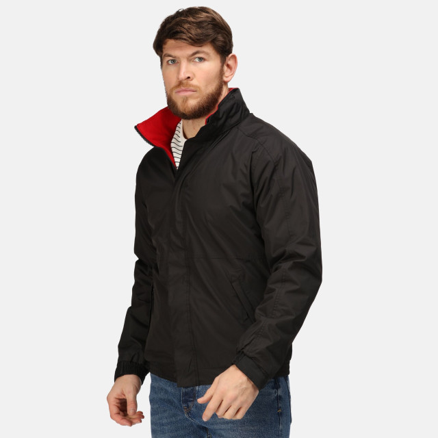 Regatta Dover waterdichte winddichte jas (thermo-guard isolatie) UTRG1425_blackclassicred large Regatta Dover waterdichte winddichte jas (thermo-guard isolatie) UTRG1425_blackclassicred large