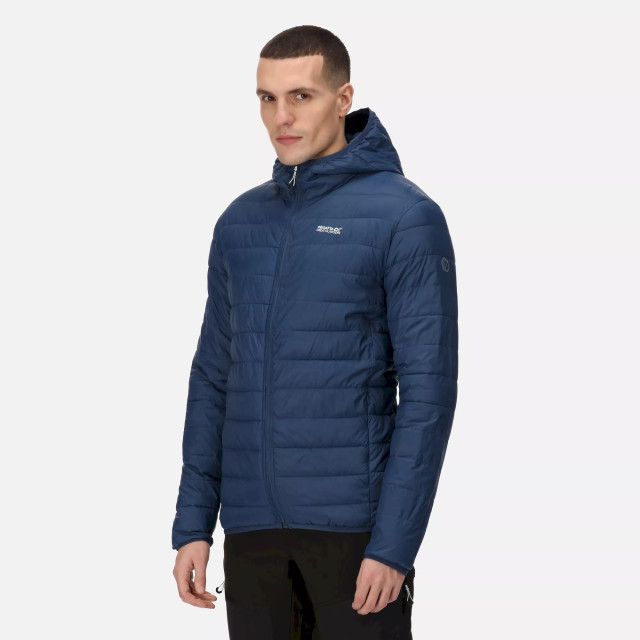 Regatta Heren hillpack hooded lightweight jacket UTRG8445_admiralblue large Regatta Heren hillpack hooded lightweight jacket UTRG8445_admiralblue large