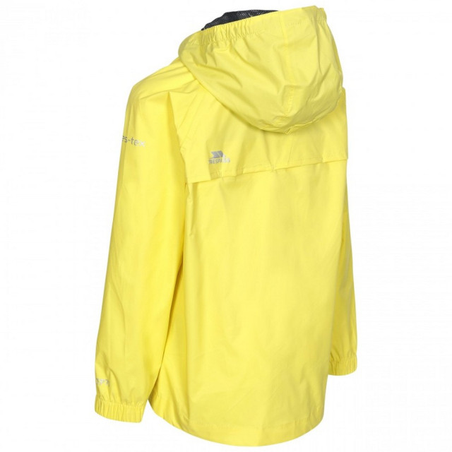 Trespass Kinderen/kinderen qikpac waterdichte packaway jacket UTTP463_yellow large