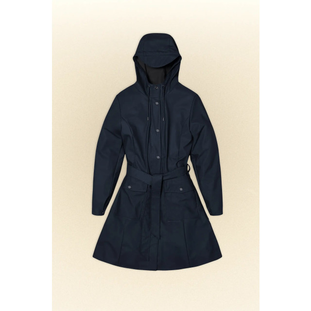 Rains 18130 curve jacket navy 18130 large