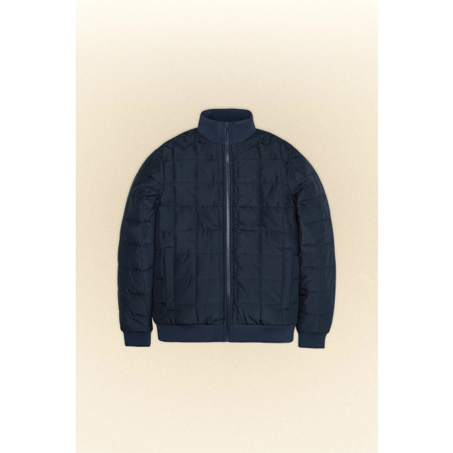Rains Liner high neck jacket 18180 navy 18180 large