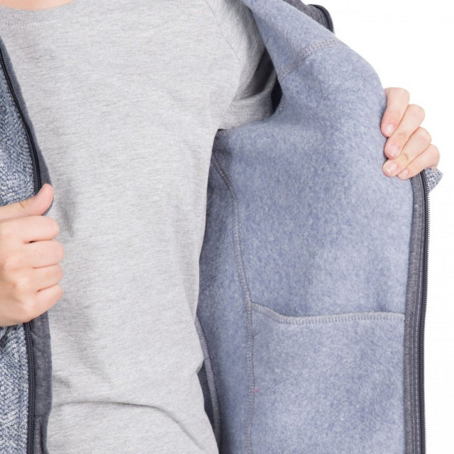 Trespass Dames reserve fleece vest met capuchon UTTP4919_denimblue large Trespass Dames reserve fleece vest met capuchon UTTP4919_denimblue large