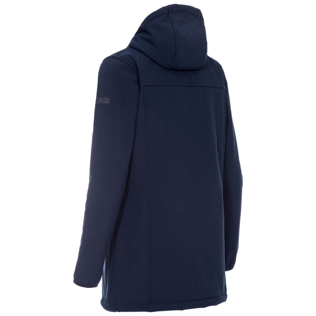 Trespass Dames kristen waterdichte jas en is lang van lengte UTTP4195_navy large