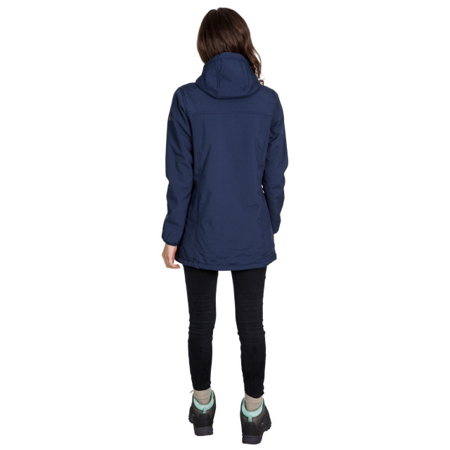 Trespass Dames kristen waterdichte jas en is lang van lengte UTTP4195_navy large