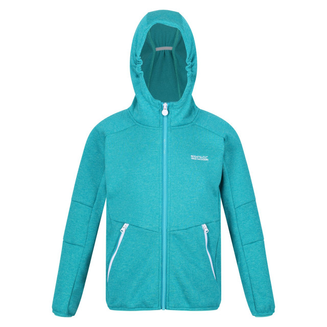 Regatta Maxwell marl soft shell jas voor kinderen/kinderen UTRG7639_enamel large Regatta Maxwell marl soft shell jas voor kinderen/kinderen UTRG7639_enamel large