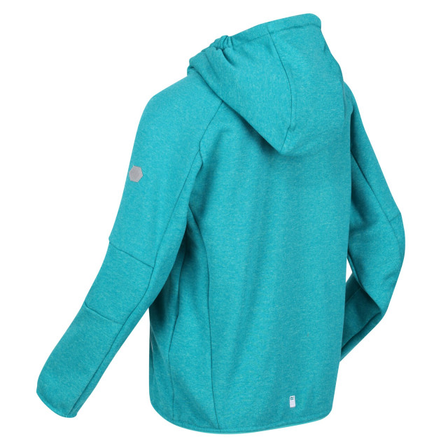 Regatta Maxwell marl soft shell jas voor kinderen/kinderen UTRG7639_enamel large Regatta Maxwell marl soft shell jas voor kinderen/kinderen UTRG7639_enamel large
