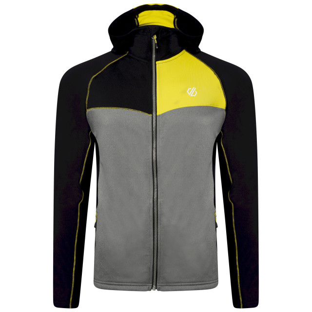 Dare2b Heren contend recycled fleece jas UTRG7475_agavegreenneonspring large