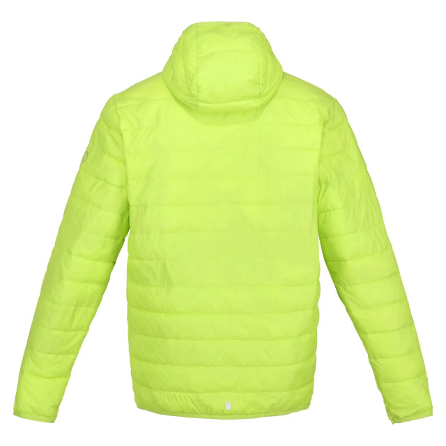 Regatta Heren hillpack hooded lightweight jacket UTRG8445_brightkiwi large