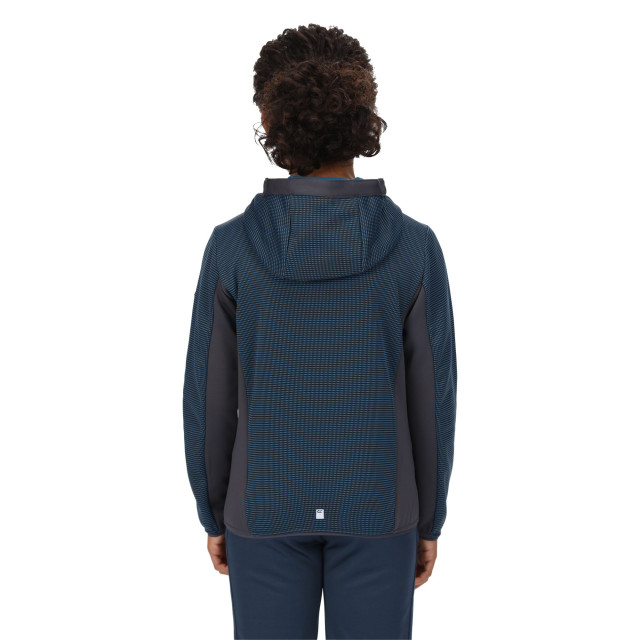 Regatta Kinder/kids highton full zip fleece jas UTRG7389_imperialblueindiagrey large Regatta Kinder/kids highton full zip fleece jas UTRG7389_imperialblueindiagrey large