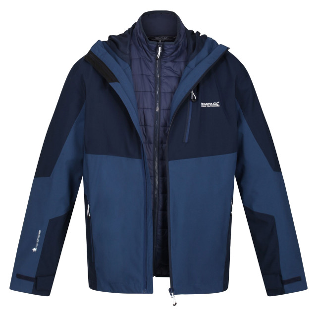 Regatta Heren wentwood vii 3 in 1 waterdichte jas UTRG8225_navyadmiralblue large Regatta Heren wentwood vii 3 in 1 waterdichte jas UTRG8225_navyadmiralblue large