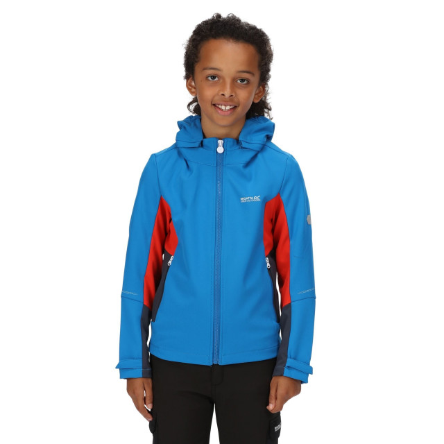 Regatta Kinder/kids acidity v soft shell jas UTRG7224_imperialbluefieryred large Regatta Kinder/kids acidity v soft shell jas UTRG7224_imperialbluefieryred large