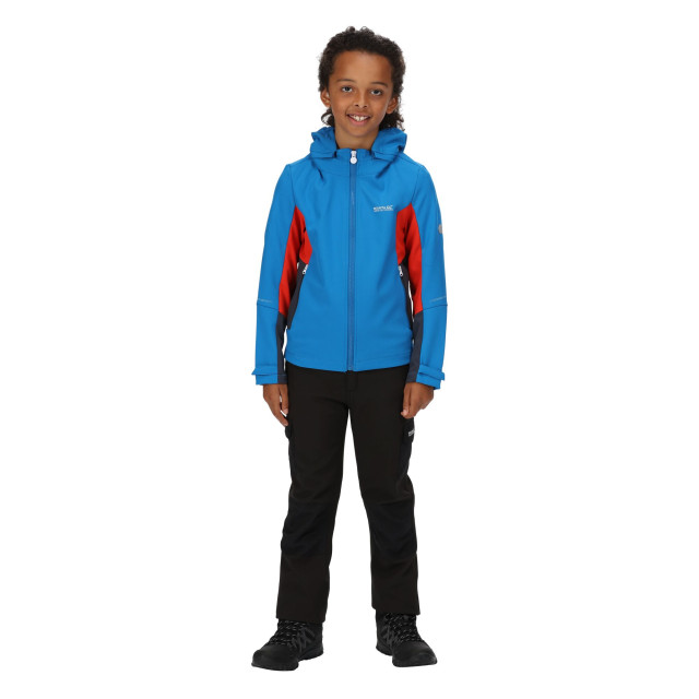 Regatta Kinder/kids acidity v soft shell jas UTRG7224_imperialbluefieryred large Regatta Kinder/kids acidity v soft shell jas UTRG7224_imperialbluefieryred large