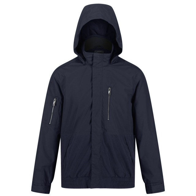 Regatta Heren feelding linear waterdichte bomber jas UTRG7702_navy large Regatta Heren feelding linear waterdichte bomber jas UTRG7702_navy large