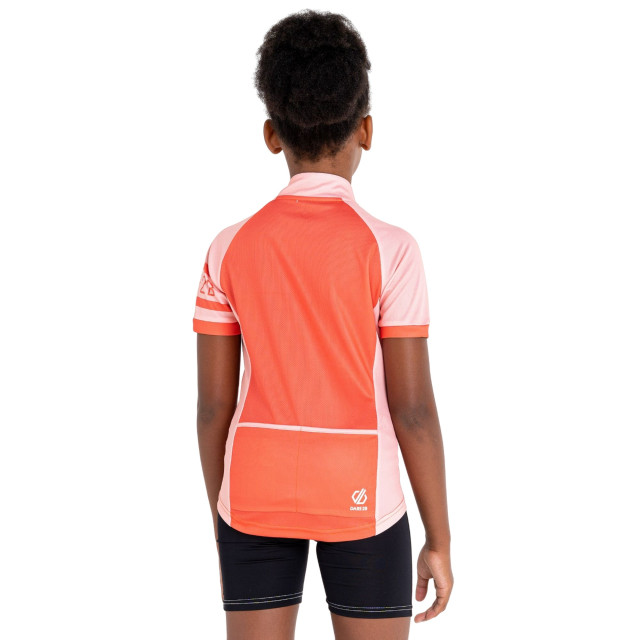 Dare2b Speed up fietstrui voor kinderen UTRG8699_neonpeach large