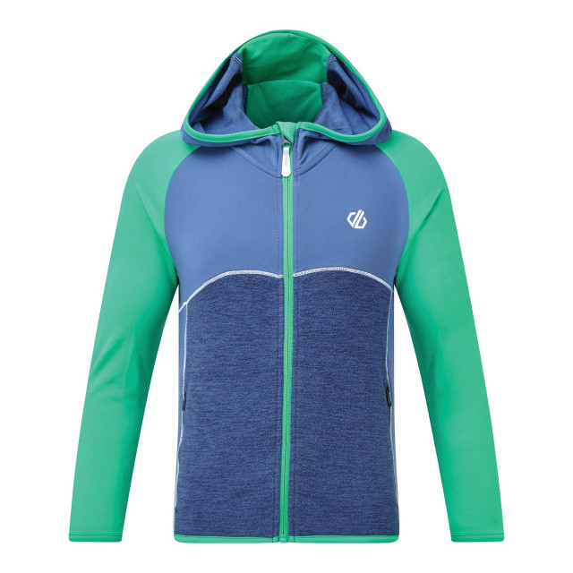 Dare2b Kinderen/kinderen haastige lichtgewicht midlayer UTRG5511_vividgreendarkdenim large