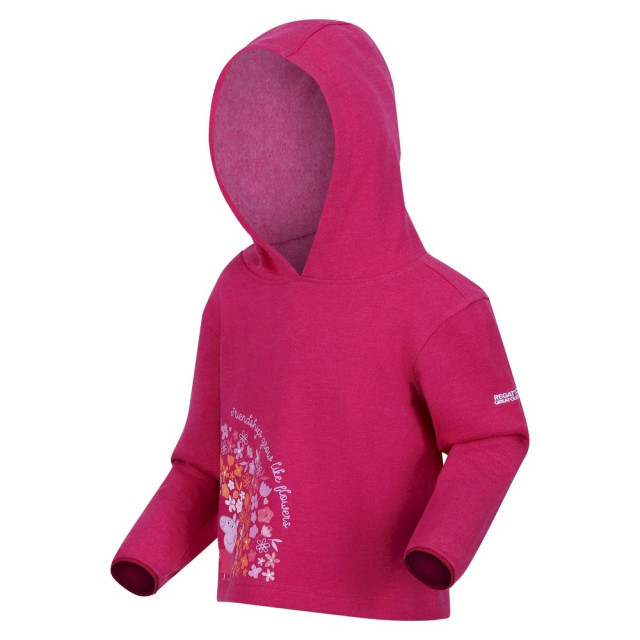 Regatta Kinder/kinderen peppa pig bedrukte hoodie UTRG7876_berrypink large