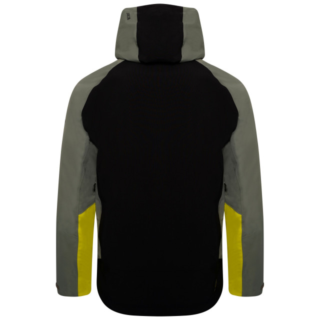 Dare2b Heren soaring ii gerecycleerd waterdicht jasje UTRG7258_agavegreenneonspring large